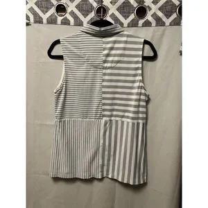 G/FORE | Tops | Womens Gfore Perforated Stripe Sleeveless Golf Short ...
